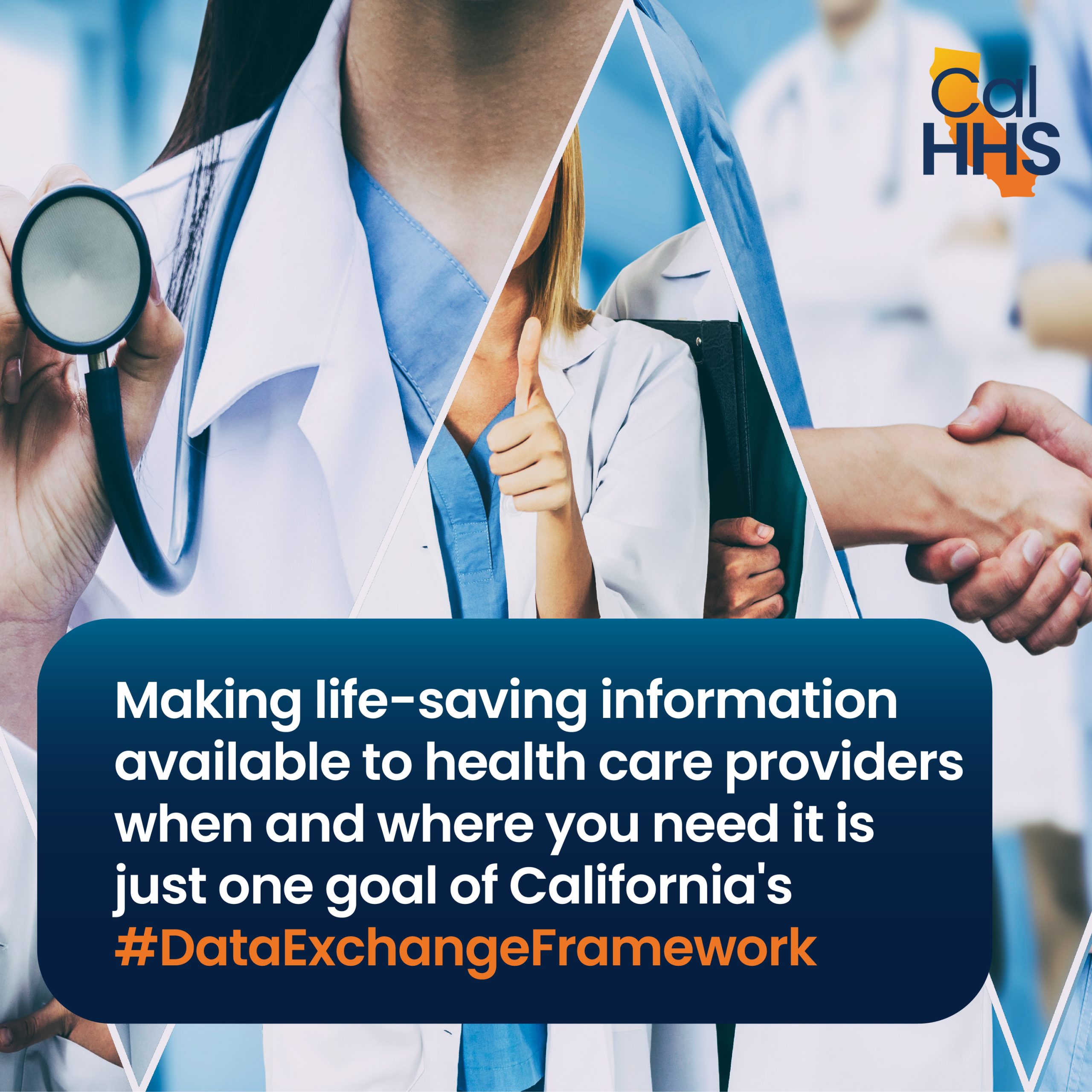 Making life-saving information available to health care providers when and where you need it is just one goal of California's #DataExchangeFramework