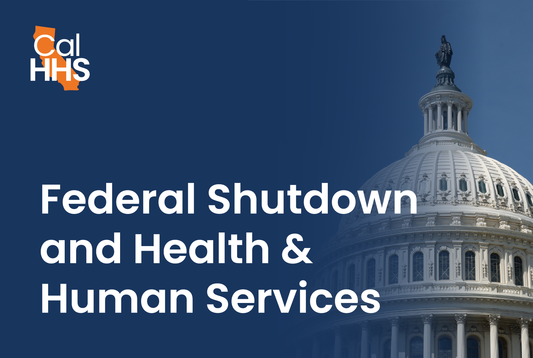 Federal shutdown and health and human services