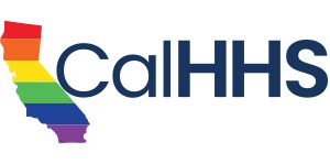 California Health and Human Services Agency logo for PRIDE month