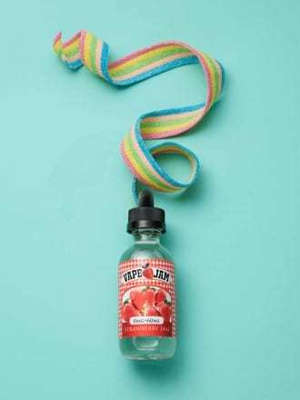 Flavored vape oil
