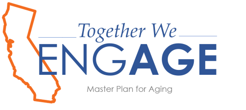 Together We EngAGE Master Plan for Aging Logo