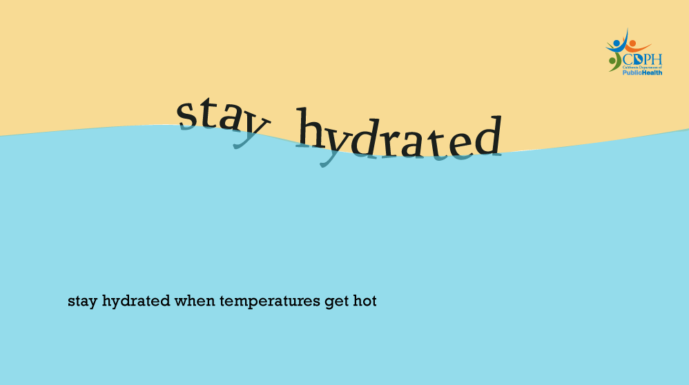 Stay hydrated when temperatures get hoyt