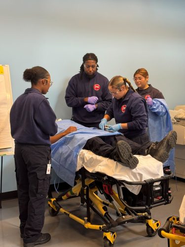 EMS corps demonstration